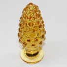 Стеклянная анальная пробка с шариками photo 2