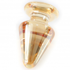 Большая стеклянная анальная пробка photo 1