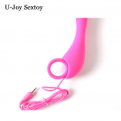 Силиконовый анальный вибратор, водонепроницаемый, 10 режимов вибрации photo 1