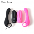 Силиконовый анальный вибратор, водонепроницаемый, 10 режимов вибрации photo 2