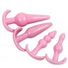 Силиконовая анальная пробка IKOKY 4 шт photo 4