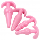 Силиконовая анальная пробка IKOKY 4 шт photo 5