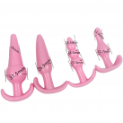 Силиконовая анальная пробка IKOKY 4 шт photo 6