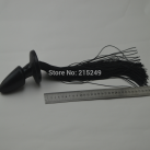 Анальная пробка. Кнут. Силикон. Длина 11,2 см. photo 1