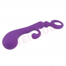 Длинный мягкий силиконовый анальный стимулятор photo 3