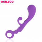 Длинный мягкий силиконовый анальный стимулятор photo 2