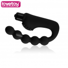 Силиконовые анальные шарики с 10 режимами вибрации, водонепроницаемые photo 3