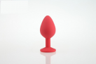 Силиконовая анальная пробка 35 мм * 80 мм  photo 5