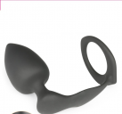 Анальная пробка с кольцом. Силикон. photo 5