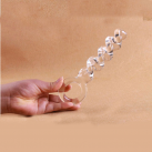 Анальный фаллоимитатор из стекла, 20 х 3 см photo 5