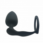 Силиконовый массажер простаты с кольцом photo 6