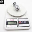 Анальная пробка. Нержавеющая сталь. Длина - 3,5 см. photo 4