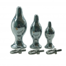 Металлическая анальная пробка, 45*116 мм photo 6