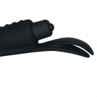 Силиконовый массажер простаты с вибрацией и кольцом для пениса photo 1