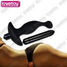 Силиконовая анальная пробка Lovetoy с 10 режимами вибрации, 5.5 дюймов photo 4