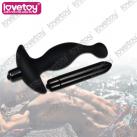 Силиконовая анальная пробка Lovetoy с 10 режимами вибрации, 5.5 дюймов photo 3