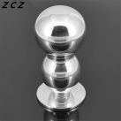 Анальная пробка. Нержавеющая сталь. 7,8 см. photo 2