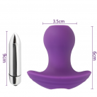 Анальная пробка. С вибрацией. Силикон.  photo 3