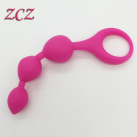 Силиконовые водонепроницаемые шарики Butt Plug Flexable photo 2