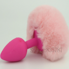 Анальная пробка. Хвост. Силикон. 6 см. photo 2