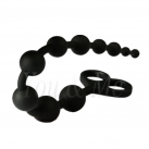 Анальные шарики из силикона, длина 34 мм photo 1