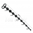 Анальные шарики из силикона, длина 34 мм photo 3