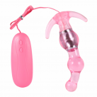 Водонепроницаемый силиконовый анальный вибратор  photo 2