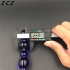 Синий анальный фаллоимитатор ZCZ WQ256 из стекла photo 5