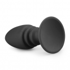 Силиконовая анальная пробка, цвет черный photo 3