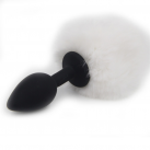 Анальная пробка. С кроличьим хвостом. 1 шт. photo 6