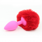 Анальная пробка. С кроличьим хвостом. 1 шт. photo 5