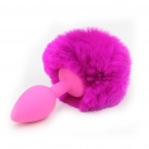 Анальная пробка. С кроличьим хвостом. 1 шт. photo 4