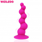 Анальные бусы на присоске anal plug butt plug  photo 1