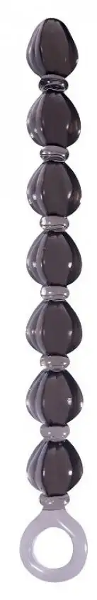 Анальная цепочка VIVANT PLEASURE BEADS CHARCOAL photo 1