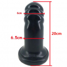 Анальная пробка большая 20х6.5 см, 660 г photo 2