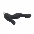 Вибрационный водонепроницаемый силиконовый анальный вибратор photo 3