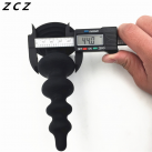 Силиконовая анальная пробка ZCZ WA058 photo 5