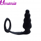 Силиконовый массажер простаты с кольцом photo 2