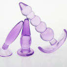 Анальная пробка. Силикон. 3 шт. photo 1