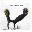 Массажер простаты с двойной вибрацией, USB аккумулятор, водонепроницаемый photo 2