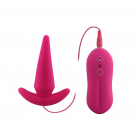 Анальний корок. З вібратором. 10 режимів. Силікон. photo 4