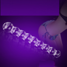 Стеклянные анальные шарики Butt plug photo 2