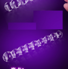 Стеклянные анальные шарики Butt plug photo 4