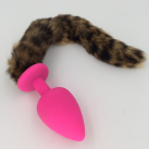 Розовая анальная пробка Zcz WQ1263-3 photo 2