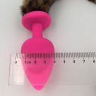 Розовая анальная пробка Zcz WQ1263-3 photo 4