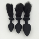 Анальная пробка из силикона Zcz WQ1266, 3 шт. photo 2