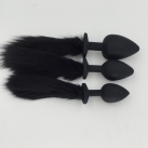 Анальная пробка из силикона Zcz WQ1266, 3 шт. photo 3