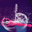 Анальный вибратор из силикона, цвет розовый photo 3