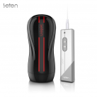 Електричний мастурбатор з вібрацією та подвійним входом Leten photo 3