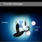 Анальный вибратор. Дистанционное управление. Двойной мотор. photo 1